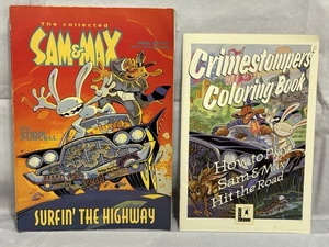 The Collected Sam & Max Surfin' The Highway TPB Paperback Purcell 1996 2nd Print - Picture 1 of 13