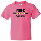 Inktastic Pre-K Superstar With Arrow And Stars Youth T-Shirt School Back Student