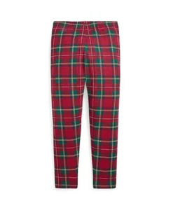 Polo Ralph Lauren MULTI Big Girls Plaid Stretch Jersey Legging Pant, US Medium - Picture 1 of 2