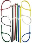 Releasable / Reusable Cable Ties Nylon Zip Tie Wraps Strong All Sizes & Colors