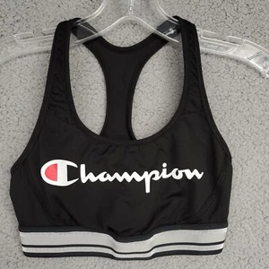 CHAMPION Womens XS Black Stretch Activewear Athleticwear Sports Bra - Picture 1 of 5