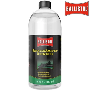 Ballistol Schalldämpfer Reiniger selbstreinigend materialschonend 23381 500ml - Zdjęcie 1 z 1