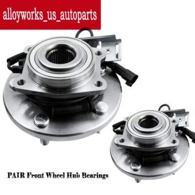 2x Cojinetes de cubo de rueda delantera para 08-11 Dodge Grand Caravan/Chrysler Town&Country Foto 1 de 4