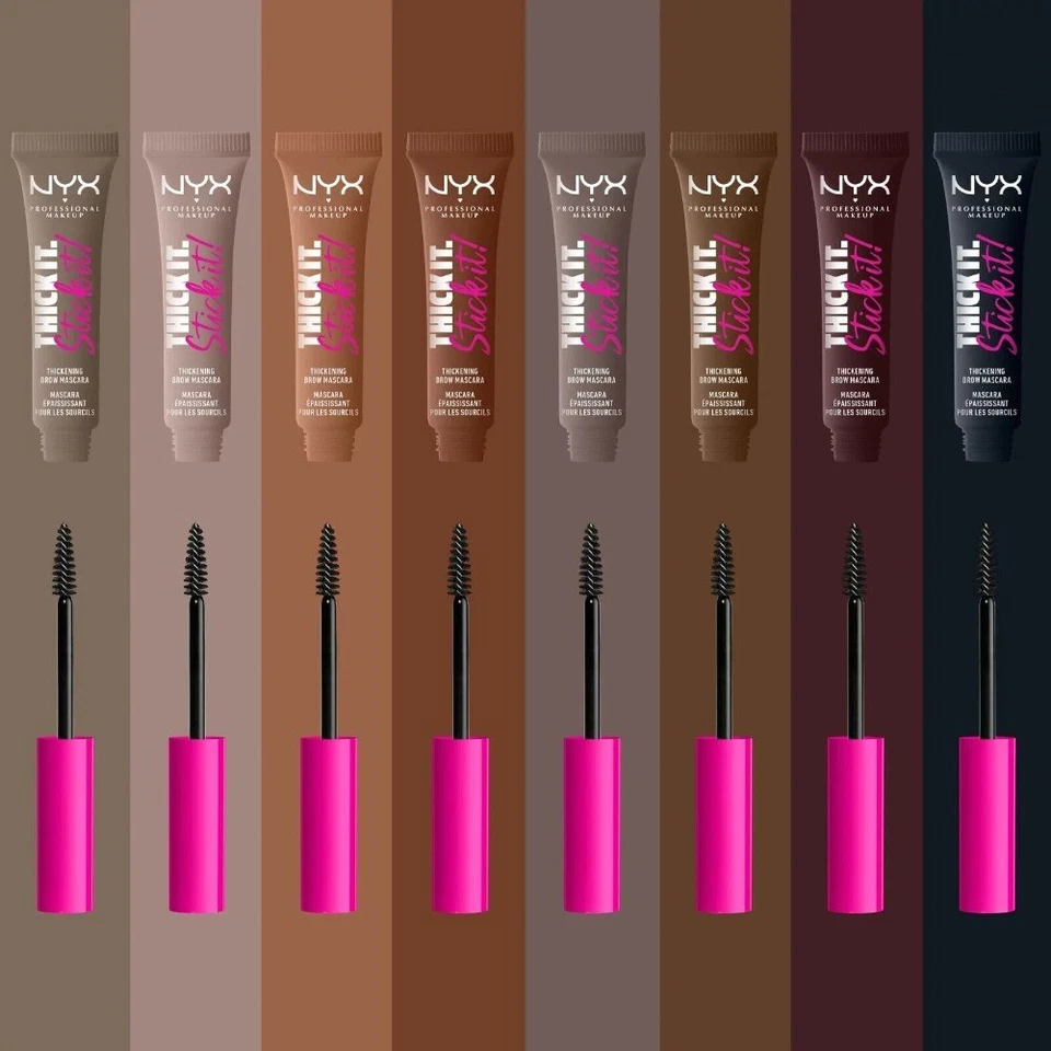 NYX MAQUILLAJE PROFESIONAL Grueso It Stick It Máscara Espesante para Cejas, Gel para Cejas Foto 1 de 4