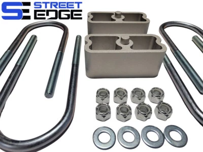 Street Edge 2" Extruded Aluminum Lowering Block Kit for 98-03 Nissan Frontier - Image 1 of 4