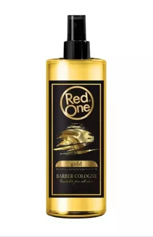 ( 32,25€ / L ) 1 x RedOne Barber Cologne Gold Spray Cologne Aftershave 400ml