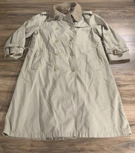 evan picone Damen Trenchcoat hellbraun zweireihig Winterjacke - Bild 1 von 14