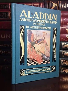 Aladdin & His Wonderful Lamp Rhyme Illustrated by Mackenzie New Deluxe Hardback - Picture 1 of 5