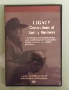 LEGACY GENERATIONS OF FAMILY BUSINESS documentary DVD - Bild 1 von 1