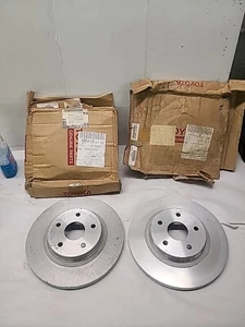 OEM Toyota Brake Rotors 43512-42020 NOS SET READ AD - Picture 1 of 12