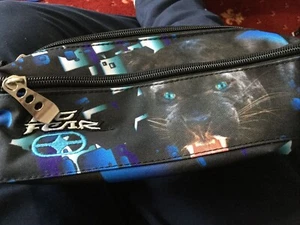 No Fear Pencil case 2 zips schoolwork, make up Bag etc lots of uses mams ITEM 12 - Picture 1 of 12