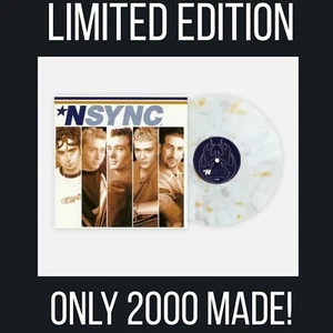 NSYNC LP NEW Gold White Marble VINYL Limited To 2000 Copies 25th Annv VERY RARE - Picture 1 of 5