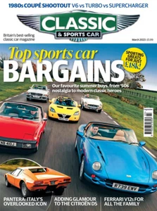 CLASSIC & SPORTS CAR MAGAZINE MARCH 2023 FERRARI V12s ~ CITROEN DS ~ PANTERA ~ - Imagen 1 de 1