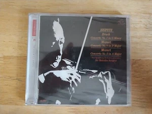 JASCHA HEIFETZ Music CD - Bruch & Mozart: Concertos [SEALED] Classical Music - Picture 1 of 6