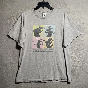 Vtg Grand Teton National Park Shirt The Duck Company Gray Graphic Crew Neck - Picture 1 of 9