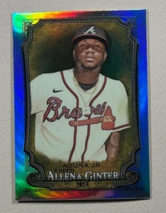Ronald Acuna Jr - 2024 Topps Allen & Ginter Chrome Refractor SP #20 - Braves - Picture 1 of 2