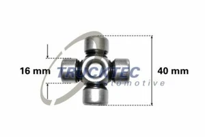 Steering Column Joint 16x16x40mm TRUCKTEC AUTOMOTIVE 02.34.046 - Picture 1 of 4