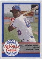 1989 ProCards Triple A All-Star Game Skeeter Barnes #AAA-15
