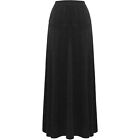 Baby'O Women's Stretch Knit Fit and Flare A-Line 36" Maxi Length Skirt