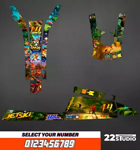 Kawasaki jet ski 440 550 SX decal graphics sticker wrap full kit 1982-1995 - Picture 1 of 1