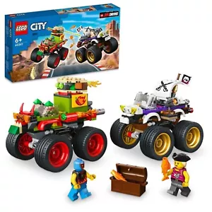 LEGO 60397 City Monster Truck Race 6+ 301 Pieces Building Toy Build 2 Cool Mo... - Picture 1 of 8