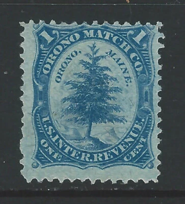 Bigjake: RO-141b,  1 cent Orono Match Co. - Match & Medicine - Image 1 of 2