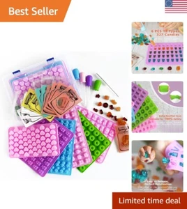 BPA-Free Gummy Bear Molds Set with Storage - 18 Shapes for Creative Candy Making - Picture 1 of 9