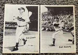 1949 BOB LEMON & BOB KENNEDY ALL STAR 6,5X9 FOTOPAKET BILDER - Bild 1 von 7
