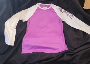 Columbia PFG Omni Shade shirt Sun Protection PURPLE SMALL LS fishing beach - Picture 1 of 13