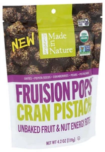 Made In Nature Figgy Pops Cranberry Pistachio 4.2 Oz Pack Of 1 - Picture 1 of 3