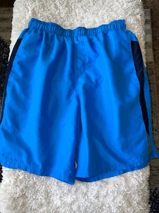 Nike Dri Fit Boys Sz. L Blue Swim Trunks. Grt. *nt. Desc* - Picture 1 of 12