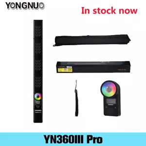 New YONGNUO YN360III Pro LED Video RGB Light Handheld Stick Tube 3200K-5600K - Picture 1 of 6