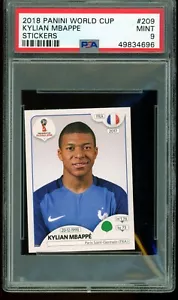 2018 Adesivo Panini PSA 9 IN PERFETTE CONDIZIONI KYLIAN MBAPPE RC Rookie Francia Coppa del Mondo FIFA - Foto 1 di 2