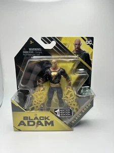 DC BLACK ADAM 1ST EDITION BLACK ADAM NEW! - Picture 1 of 2