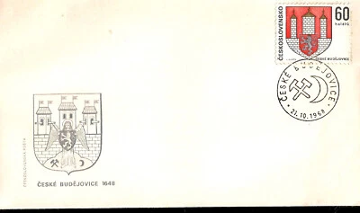 Bratislava Pressburg Eslovaca Ciudad Escudo Checo Primer Día Cubierta 1968 Foto 1 de 2