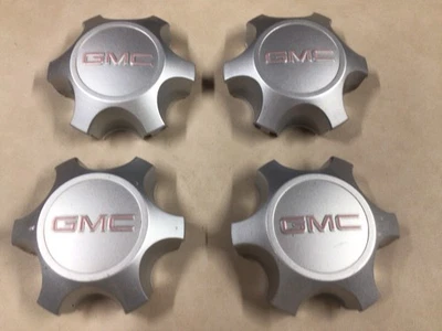Комплект из 4 оригинальных центральных колпаков для 18-дюймовых колес GMC Acadia 2013-2018 годов выпуска - Изображение 1 из 4