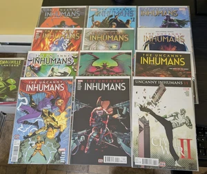 The Uncanny Inhumans #0-20 + Annuale 1 + Variante #0 (00021) Marvel Comics - Foto 1 di 3