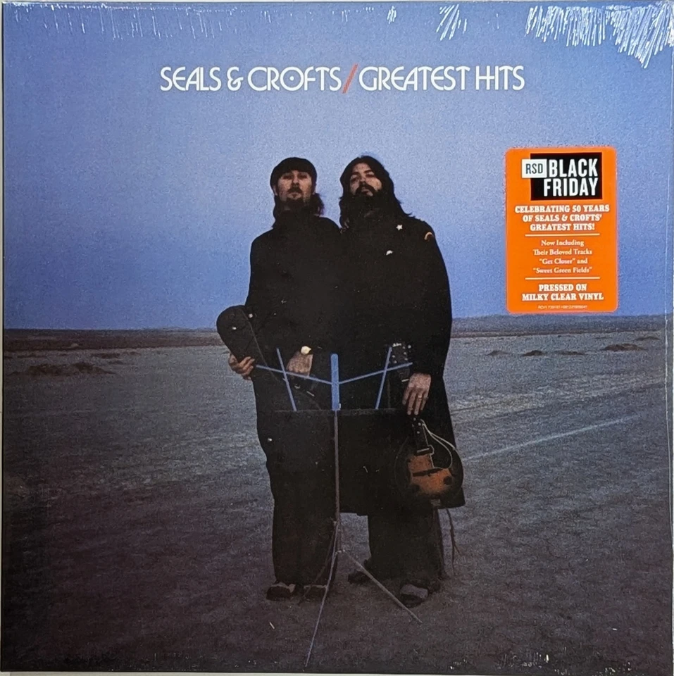 SEALS & CROFTS GREATEST HITS MILKY CLEAR VINYL LP RSD BF 2025 RHINO