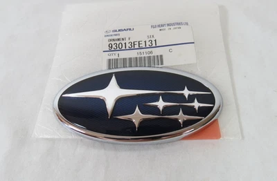 Subaru Impreza 2006 2007 emblema delantero para parrilla insignia símbolo logotipo genuino OEM Foto 1 de 3