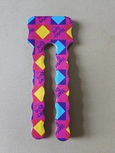 Decorazione a nido d'ape carta vintage Harley Quin Natale Deadstock x 1 ghirlanda 50 cm - Foto 1 di 8