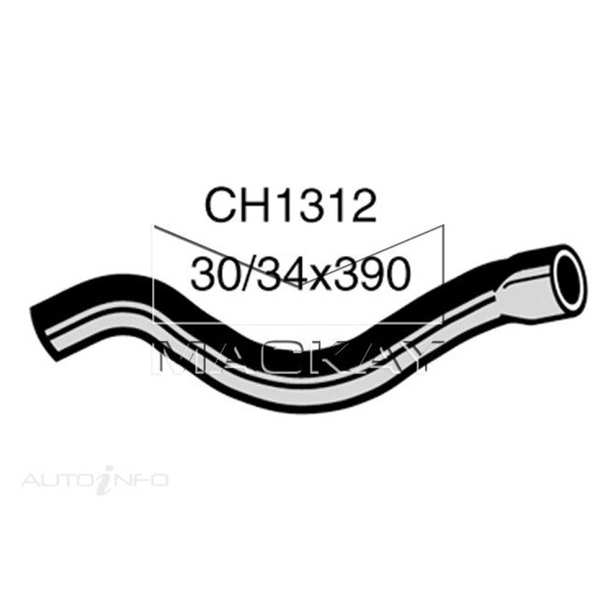 Mackay CH1312 Top Hose For Volvo 242,244,245 1975+ Mackay - image 1 of 1