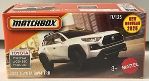 NEW MATCHBOX 2025 POWER GRAB - 2023 TOYOTA RAV4 TRD - #17/100 - WHITE - SEALED - Picture 1 of 2