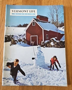 Vintage 1966 Vermont Life Magazine Winter Vol XXI No 2 - Picture 1 of 2