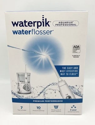 Waterpik Water Flosser Aquarius Professional WP-670C Nueva Caja Abierta 🦷🪥🦷🪥 Foto 1 de 3