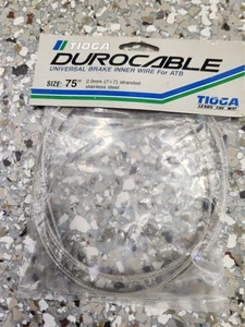 Nuevo de Lote Antiguo Tioga Dura Cable ATB MTB ACERO INOXIDABLE Cable de Freno TREK KLEIN GT Bontrager - Imagen 1 de 3