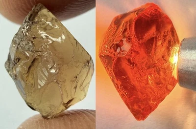 12.1 Ct Natural Colour Change Garnet - Image 1 of 4