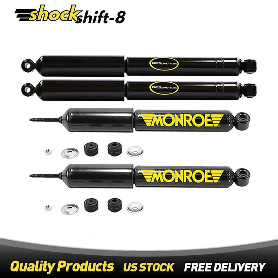 Front Rear Shock Absorber fits Toyota Pickup 2.2L 4WD 1979 1980 1981 1982 1983 - Image 1 of 1