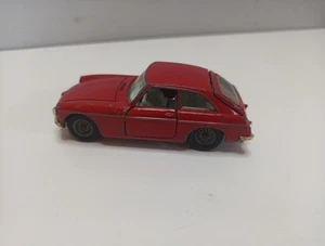 Corgi Toys 327 MGB GT Red Totally Original Very Good Condition - Picture 1 of 11