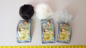 Star Trek DS9 Promotional Tribble Lot Grey White Black w/ tags 1996 Idea Factory - Picture 1 of 3