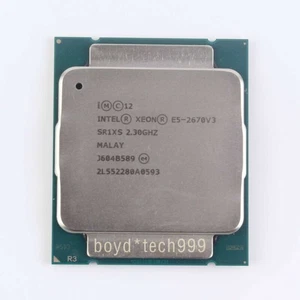 Intel Xeon E5-2670 V 3 2.30 GHz 12 Cores 24 Threads LGA 2011-3 CPU Processor - Picture 1 of 4